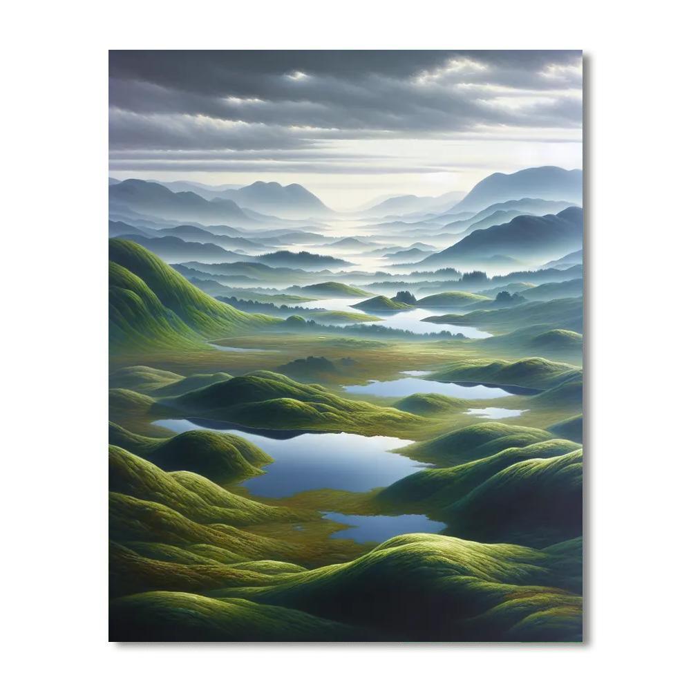 Harmony Of The Highlands Paint By Color