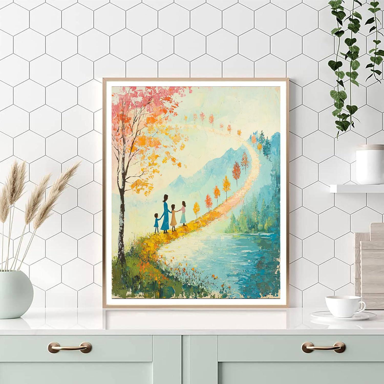 Motherhood: A Journey Of Love Paint By Numbers