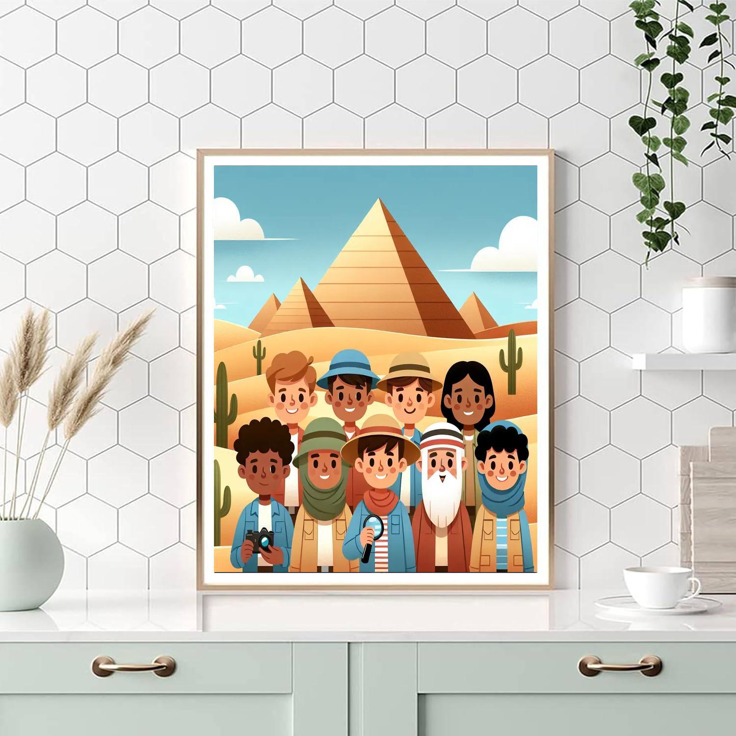 Explorers' Desert Discovery Paint By Numbers Kits