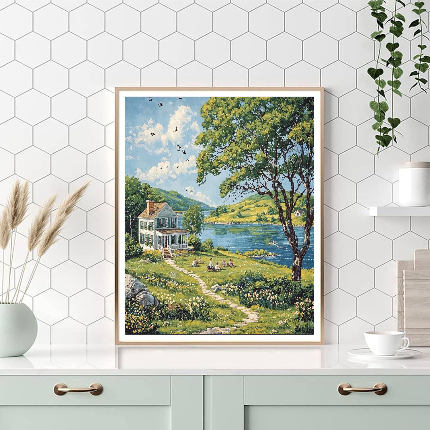 Family Adventures DIY Paint By Numbers