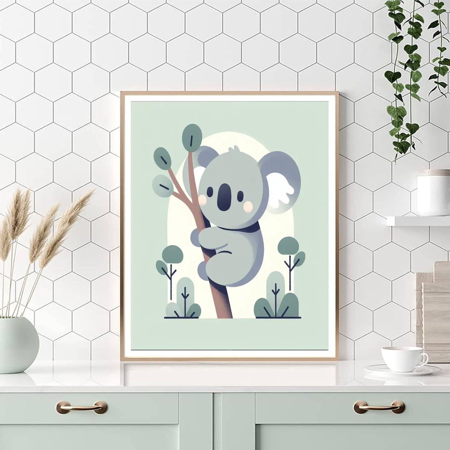 Cuddly Koala Paradise Paint By Numbers Kits
