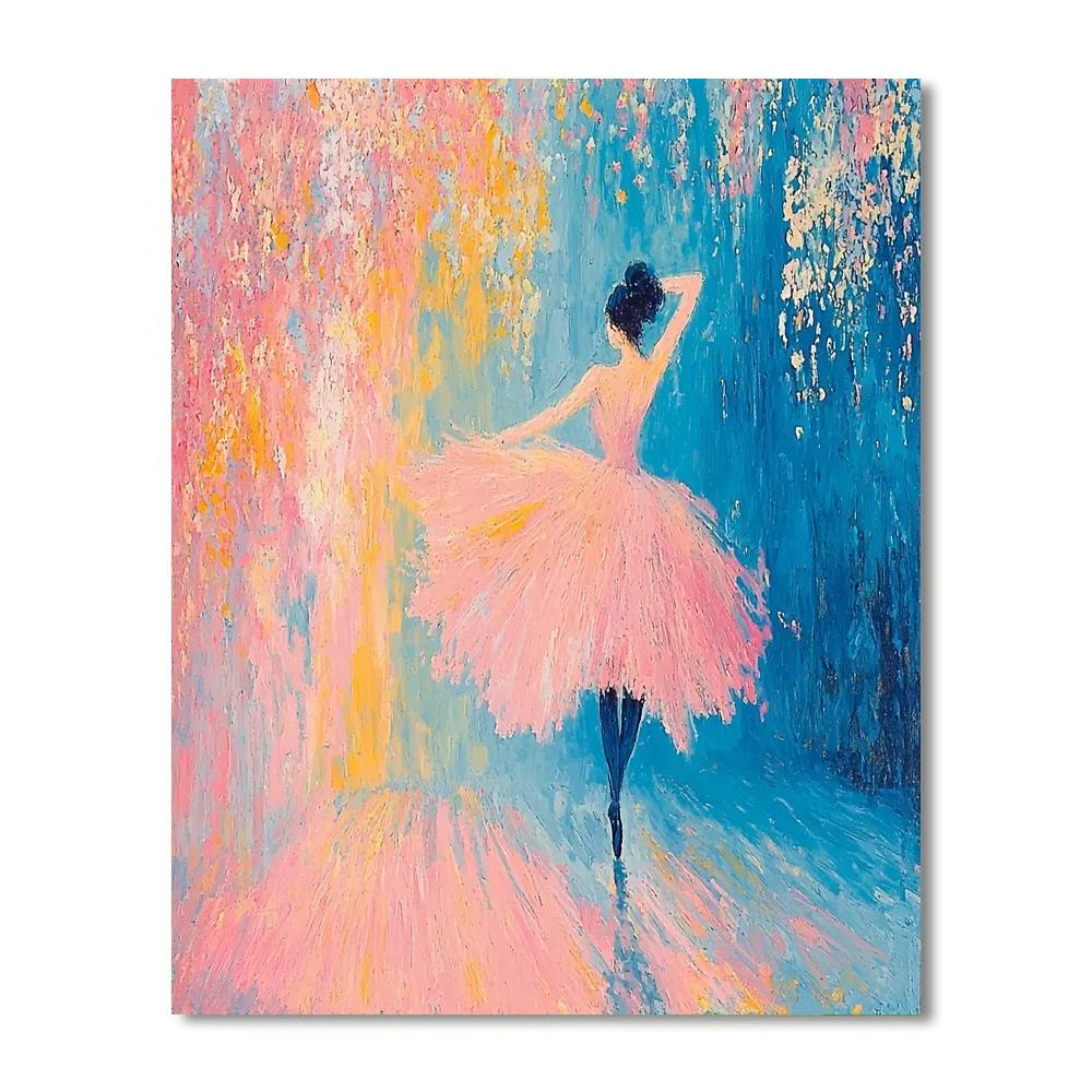 Edgar Degas Inspired Harmony In Hues  DIY Paint By Numbers