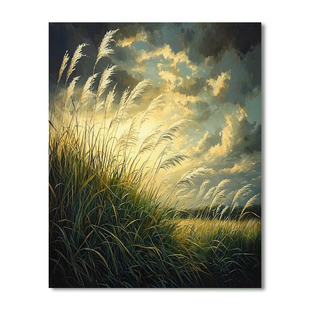 Caravaggio Inspired The Silent Gale  Paint By Color