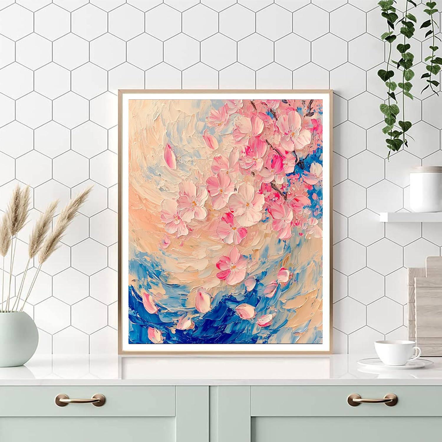 Edgar Degas Inspired Whirl Of Petals  Paint By Numbers