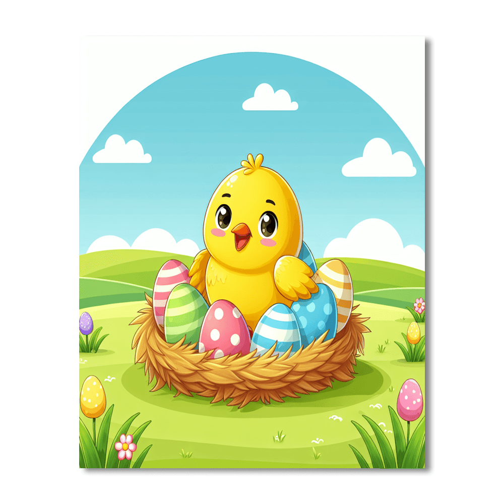 Charming Chick Paint By Color