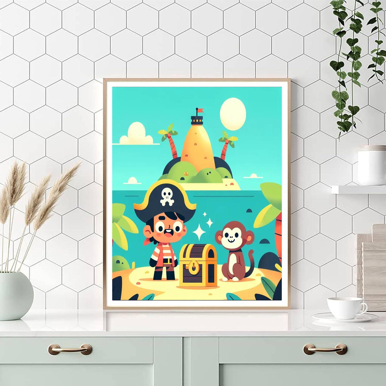 Mystery Island Exploration Paint By Numbers Kits