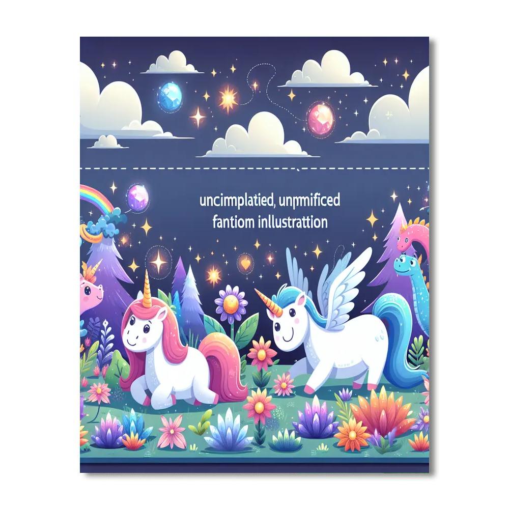 Magical Creatures Journey Numbered Painting Kits