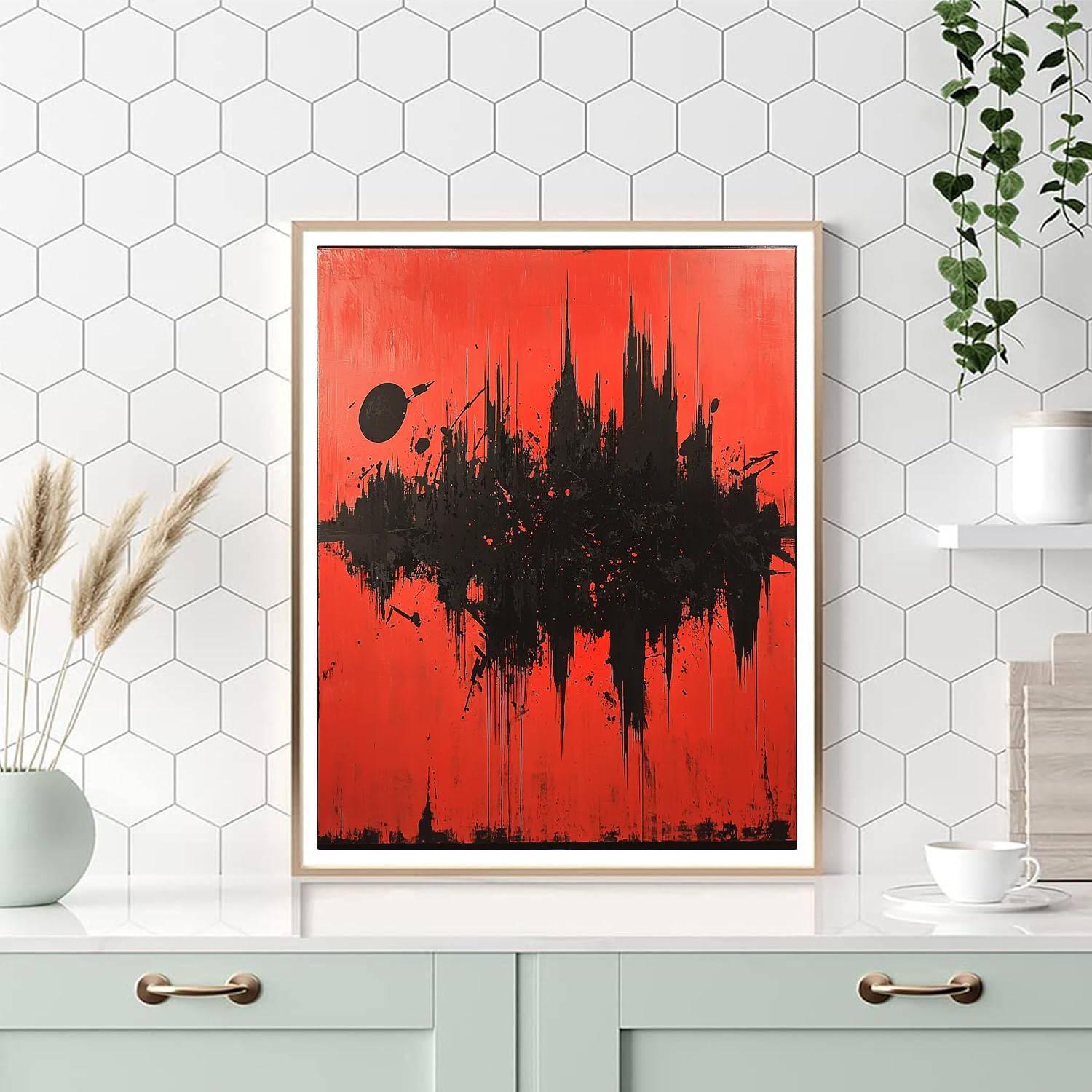 Banksy Inspired Echoes Of War  DIY Paint By Numbers