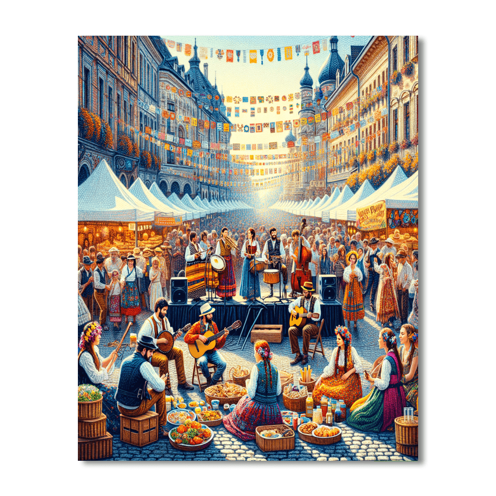 Norrköping Festival Painting By Numbers Kit