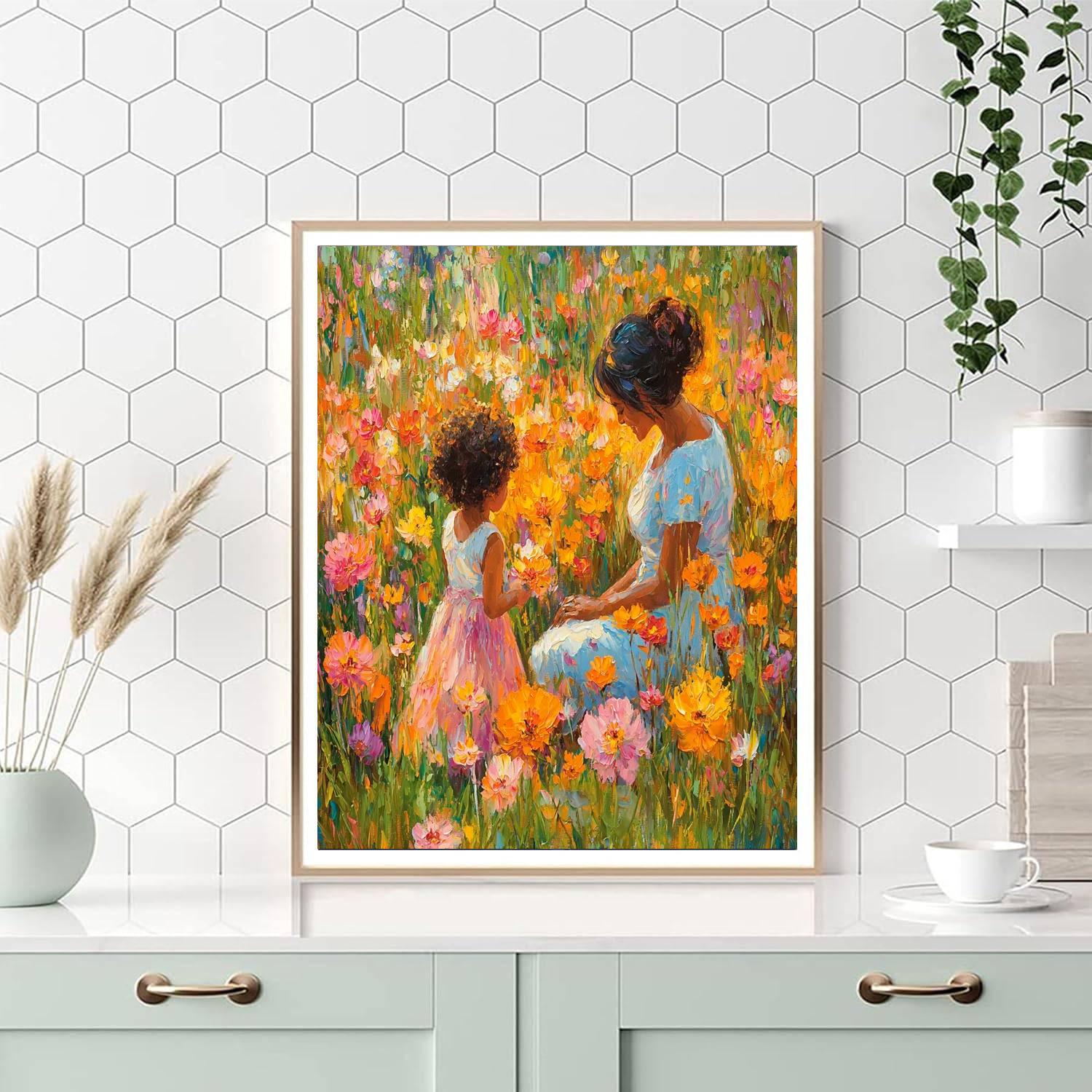 The Garden Of Hugs Painting Number Kit