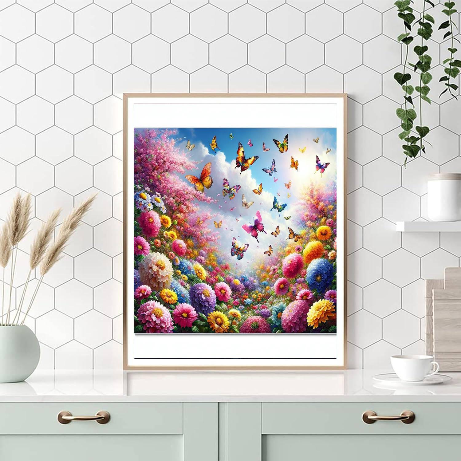 Lively Spring Awakening Painting Number Kit