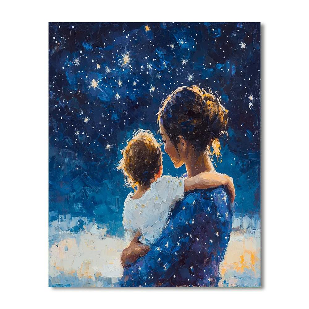 Kisses Under The Stars Numbered Painting Kits