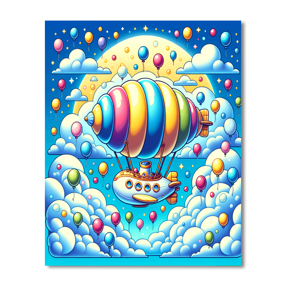 Fairy Tale Flight Paint By Color
