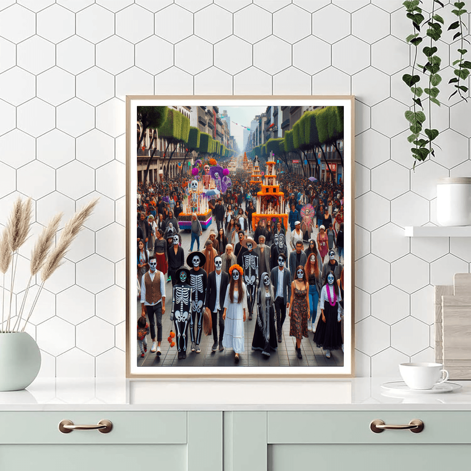 Day Of The Dead Festival - Mexico City, Mexico Paint By Number