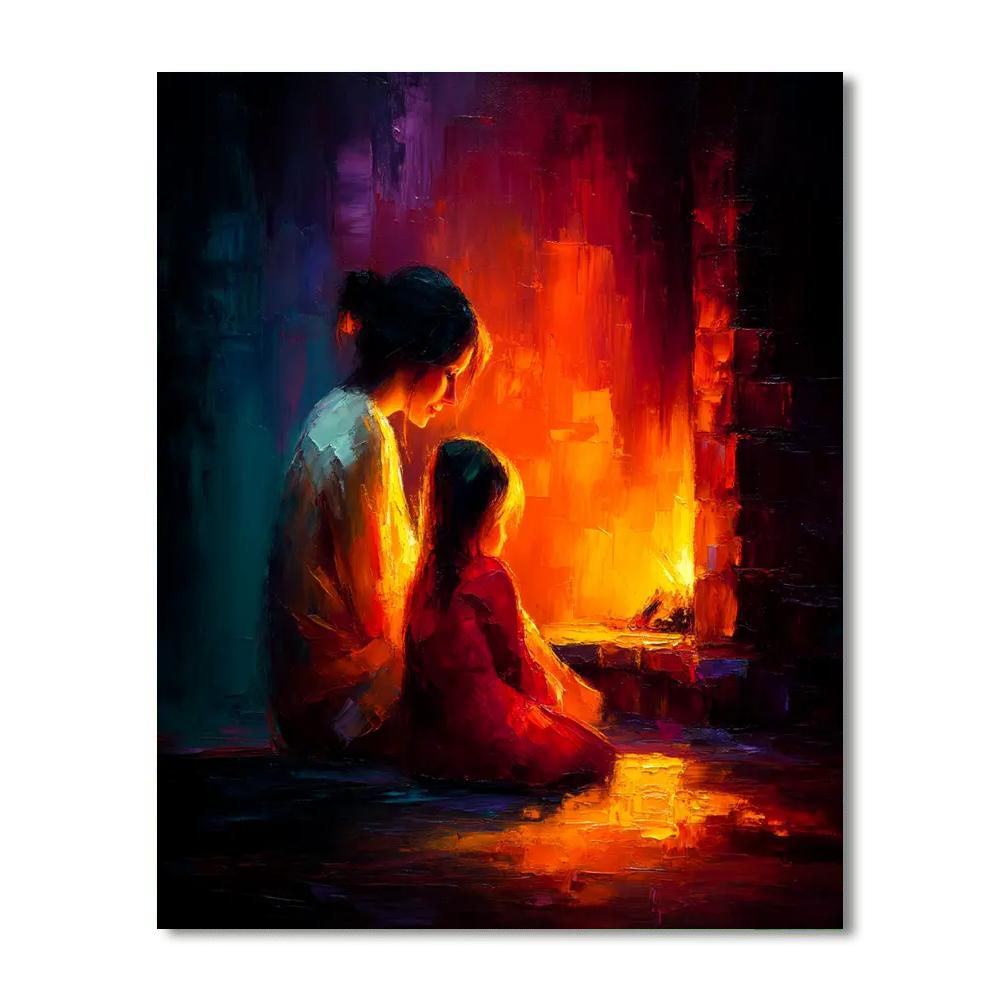 Embers Of Love Paint By Numbers Kits