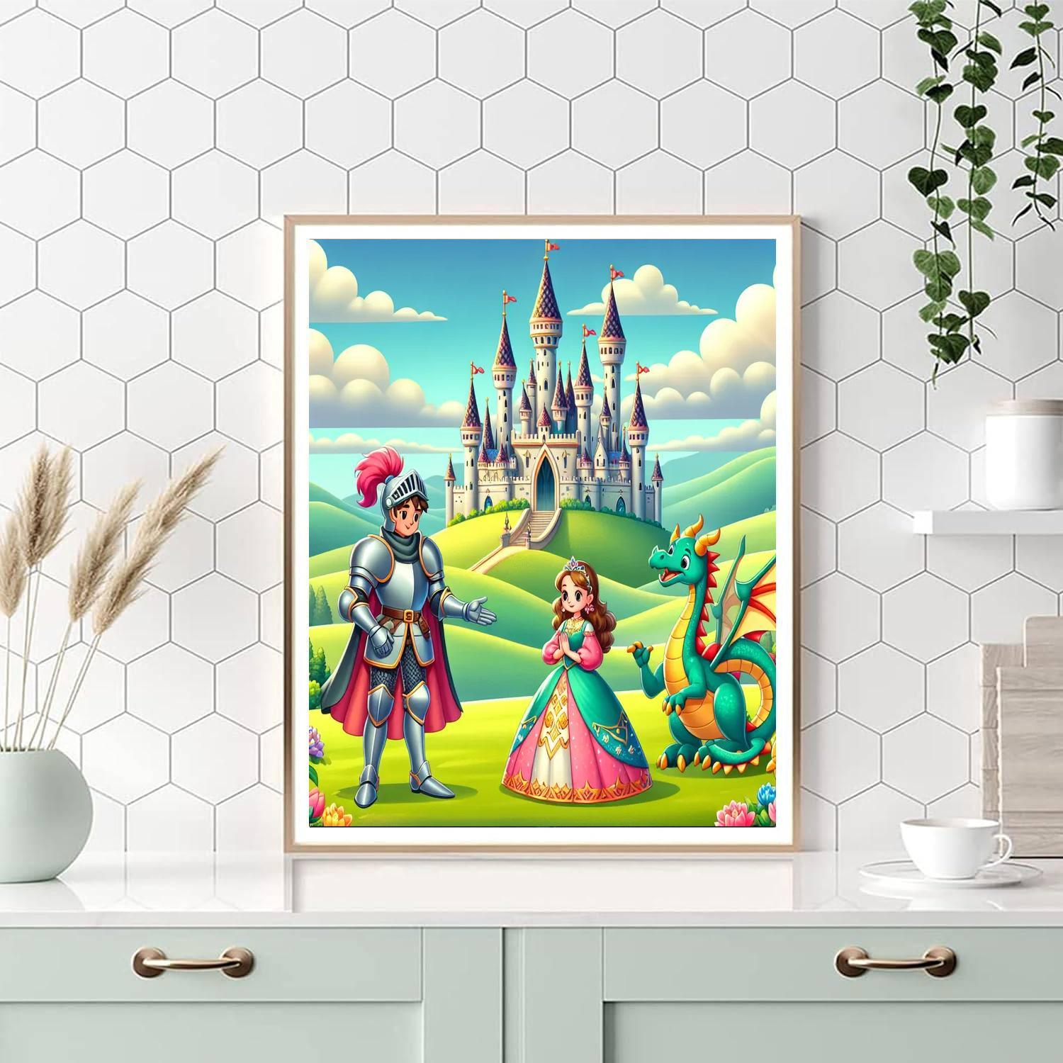 Royal Fantasy Adventures Painting By Numbers Kit