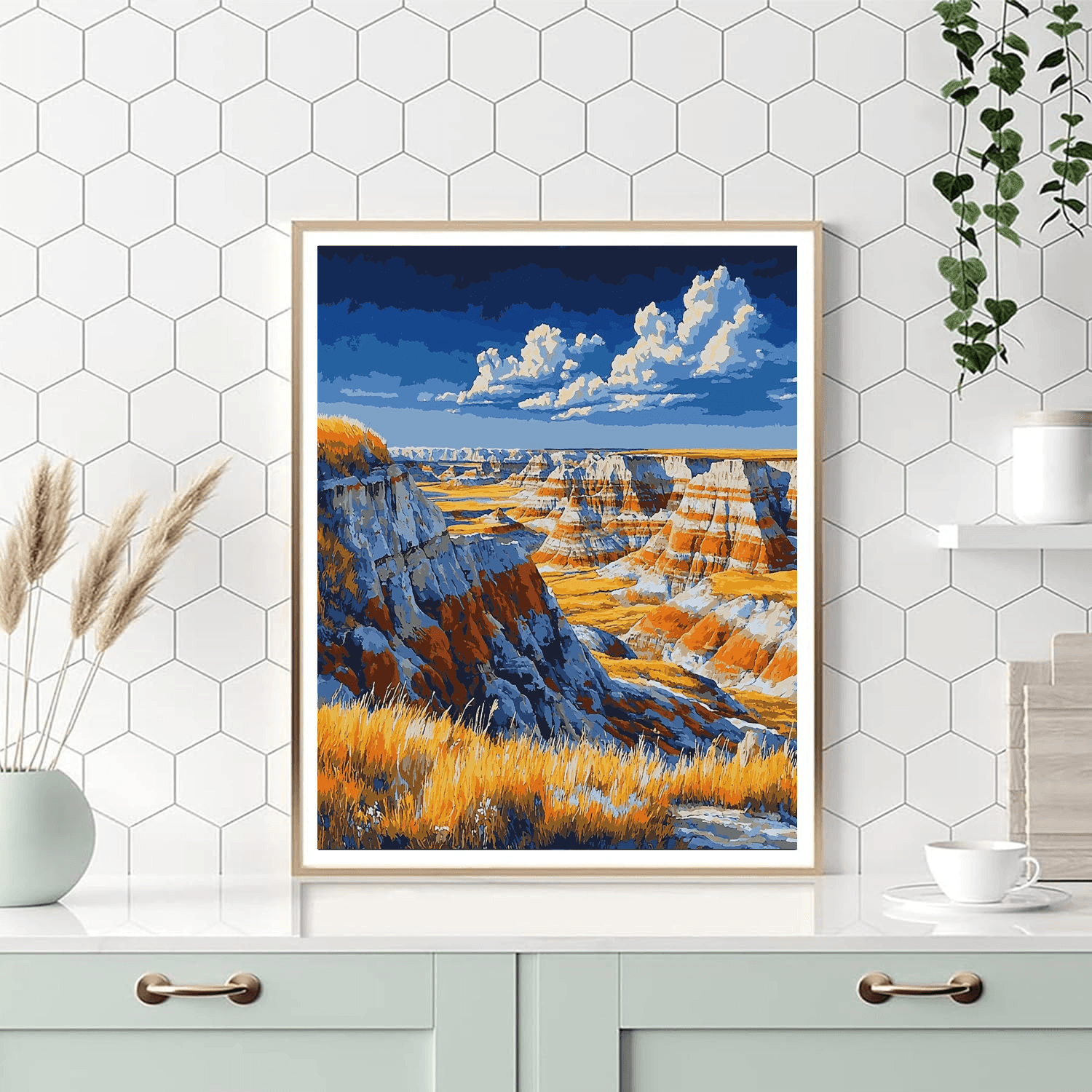 Badlands National Park - South Dakota, Usa Paint By Numbers Kits