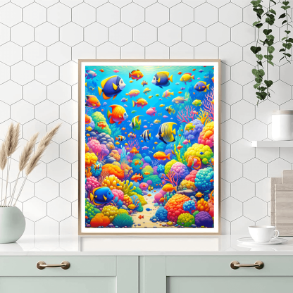 Exploration Under The Sea Paint By Number