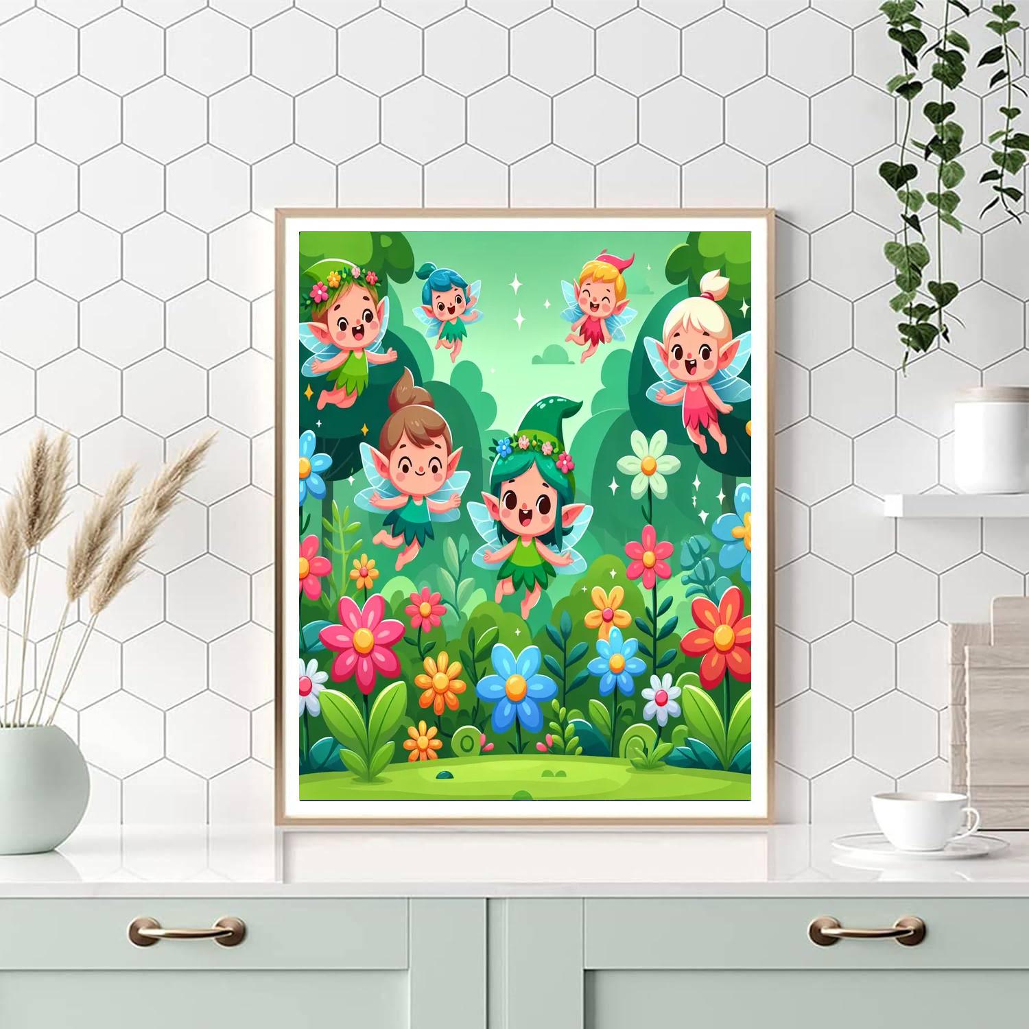 Pixie Hollow Enchantment Paint By Number