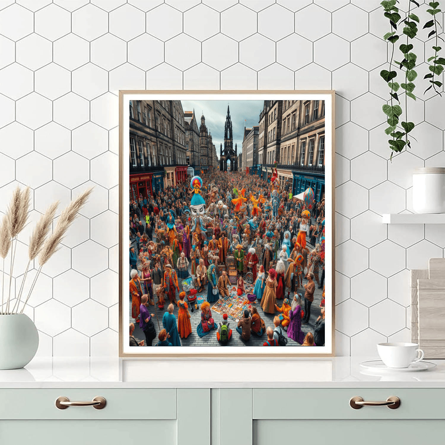 Fringe Festival - Scotland Paint By Numbers