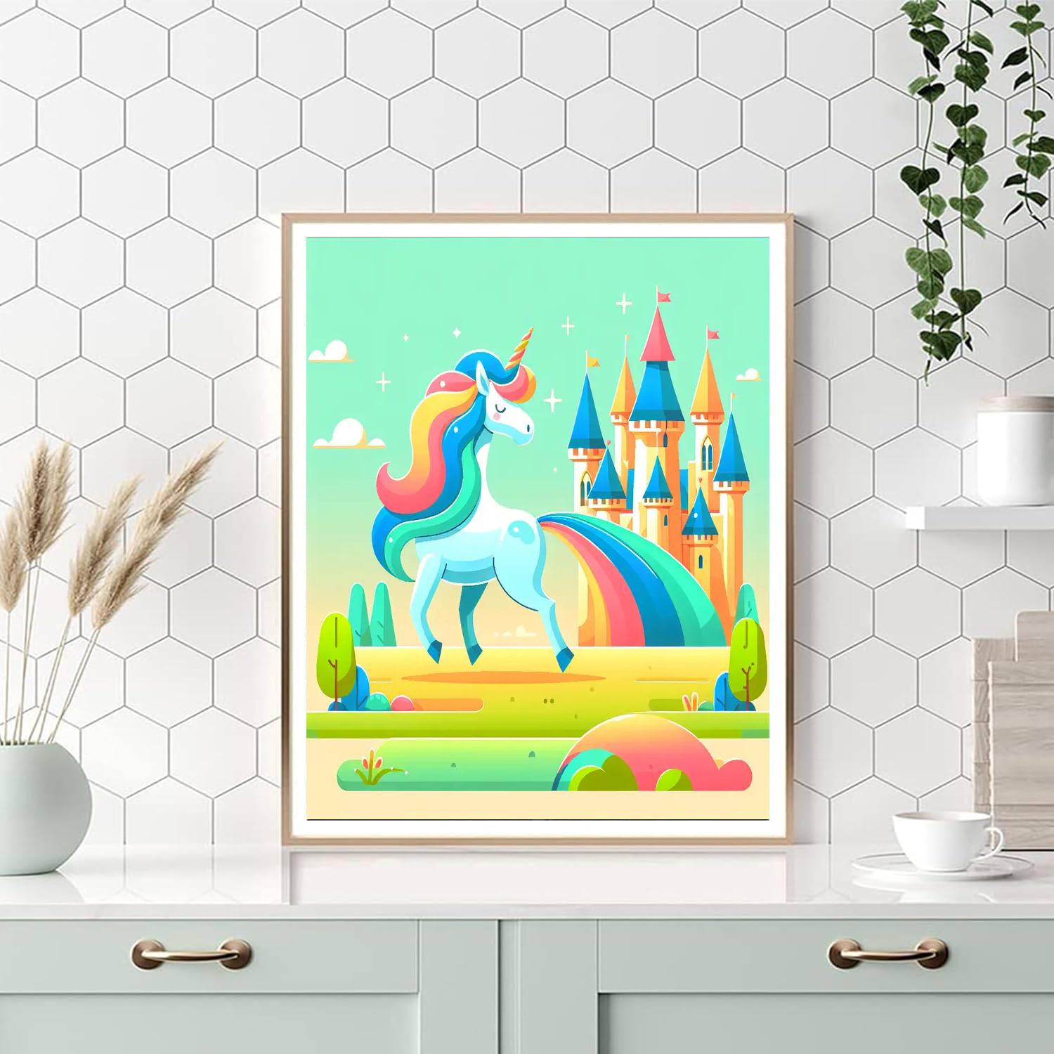 Fairytale Enchantment Journey Painting Number Kit