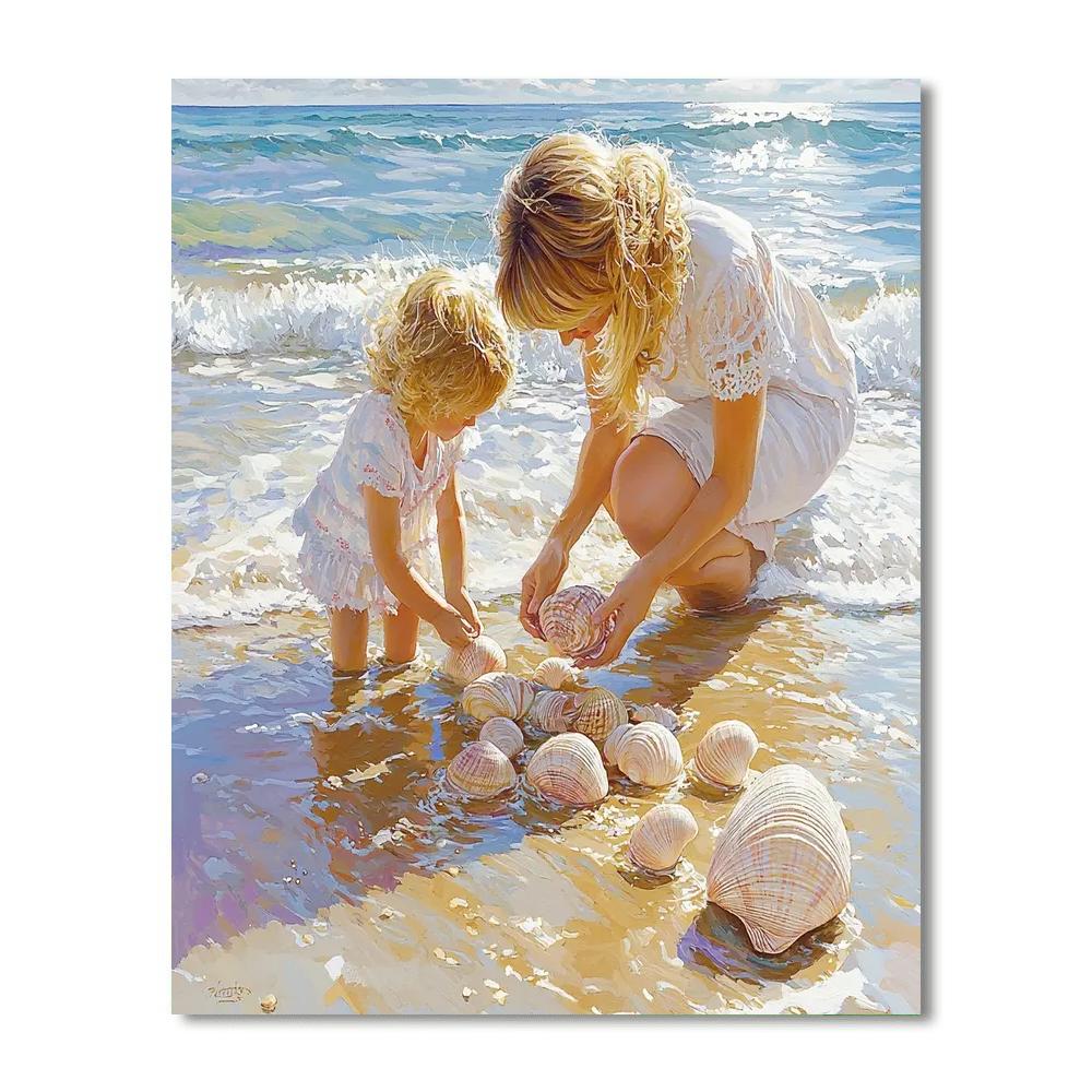 Seaside Treasures Painting Number Kit