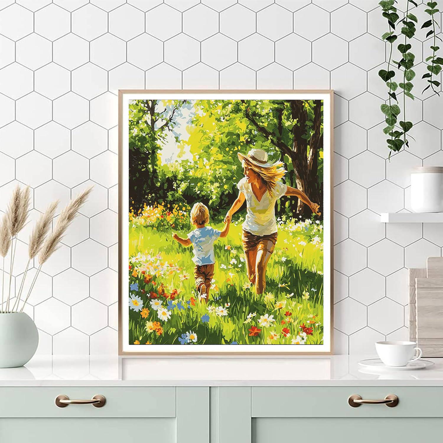Sweet Memories In The Park Paint By Number
