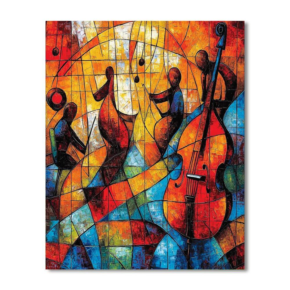 Pablo Picasso Inspired Soulful Symphony  Paint By Numbers