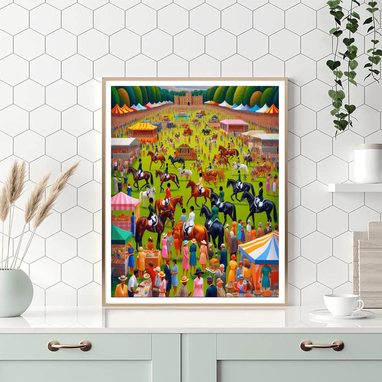 Windsor Horse Show - United Kingdom Paint By Color