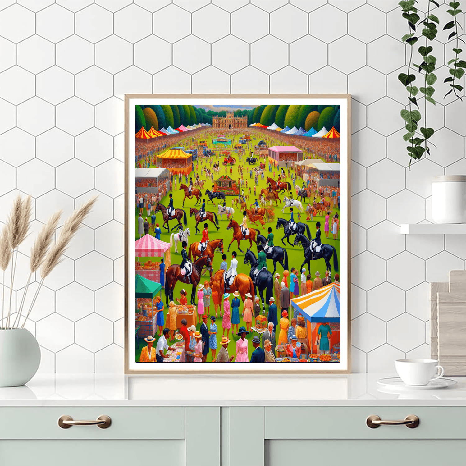 Windsor Horse Show - United Kingdom Paint By Color