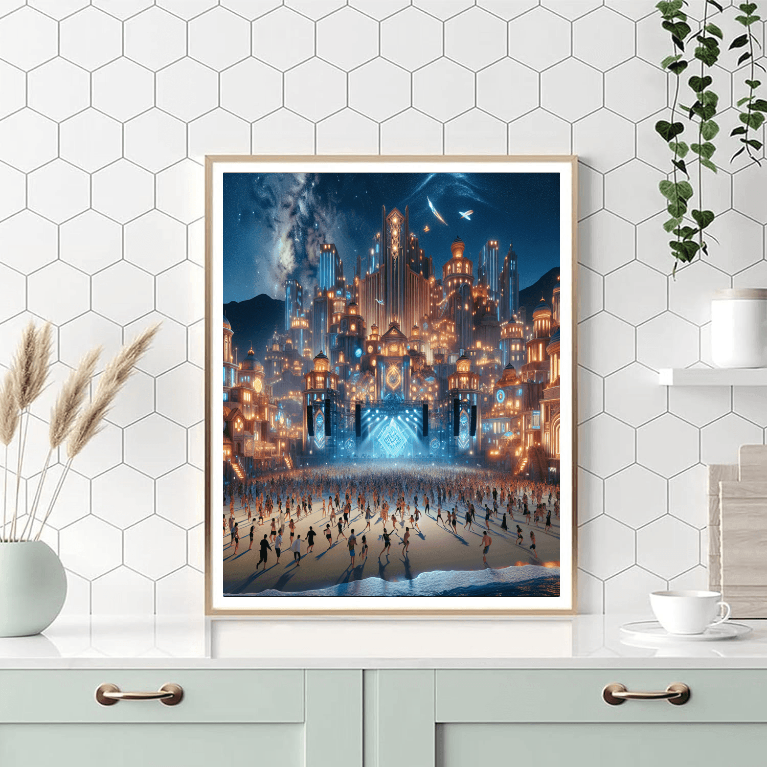 Sandance Festival - Dubai Paint By Numbers Art