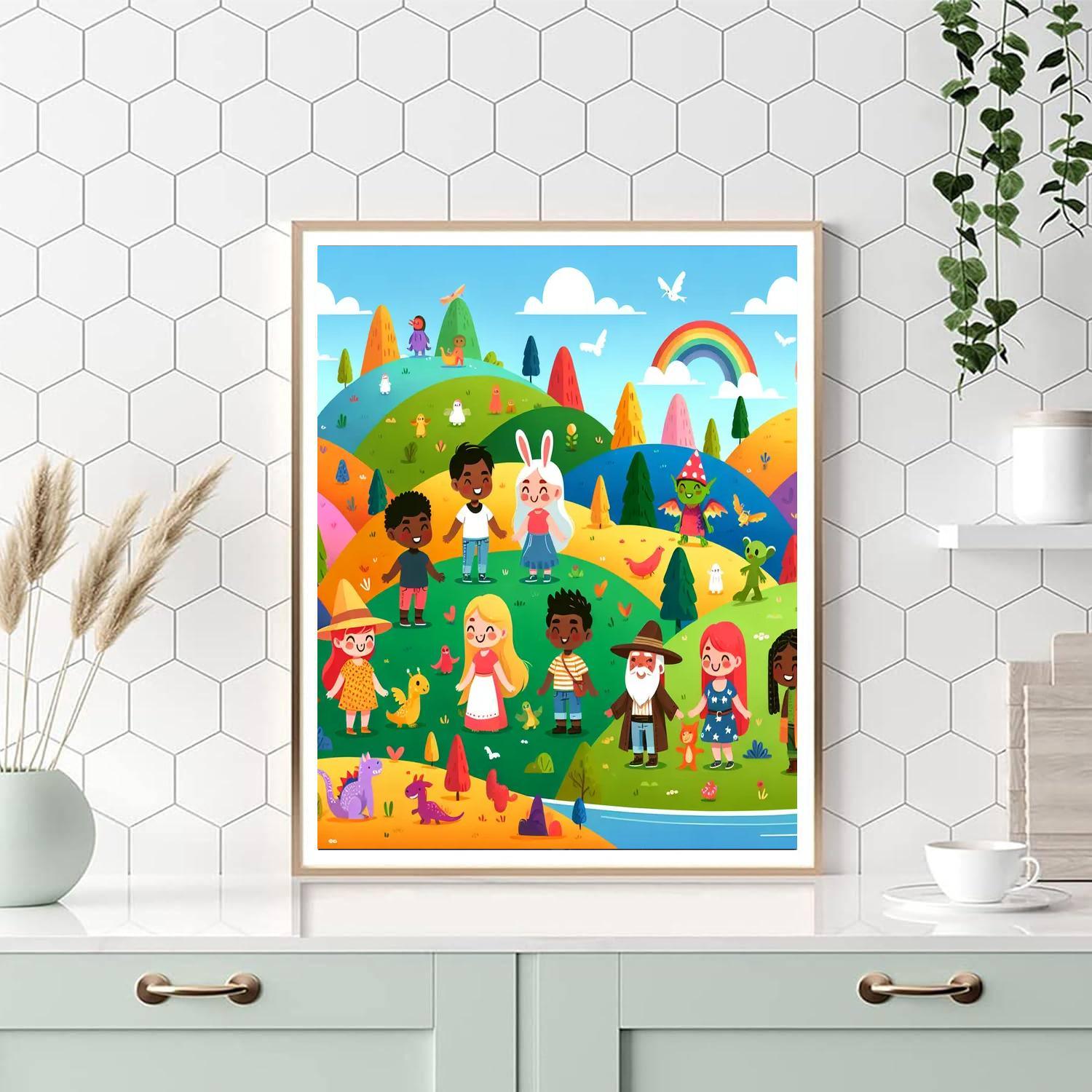 Fantasy Island Adventures Paint By Numbers