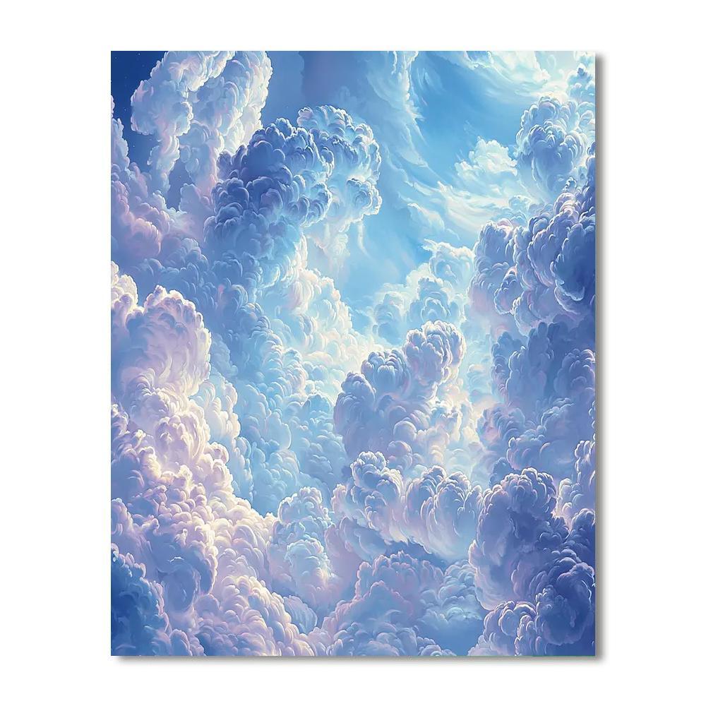 Michelangelo Inspired Celestial Whisper  Painting Number Kit
