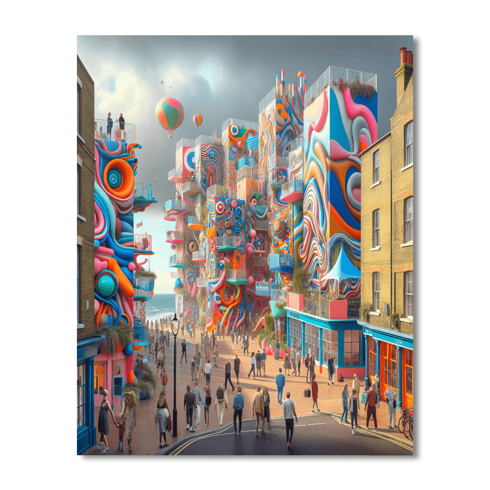 Folkestone Triennial - United Kingdom Paint By Color