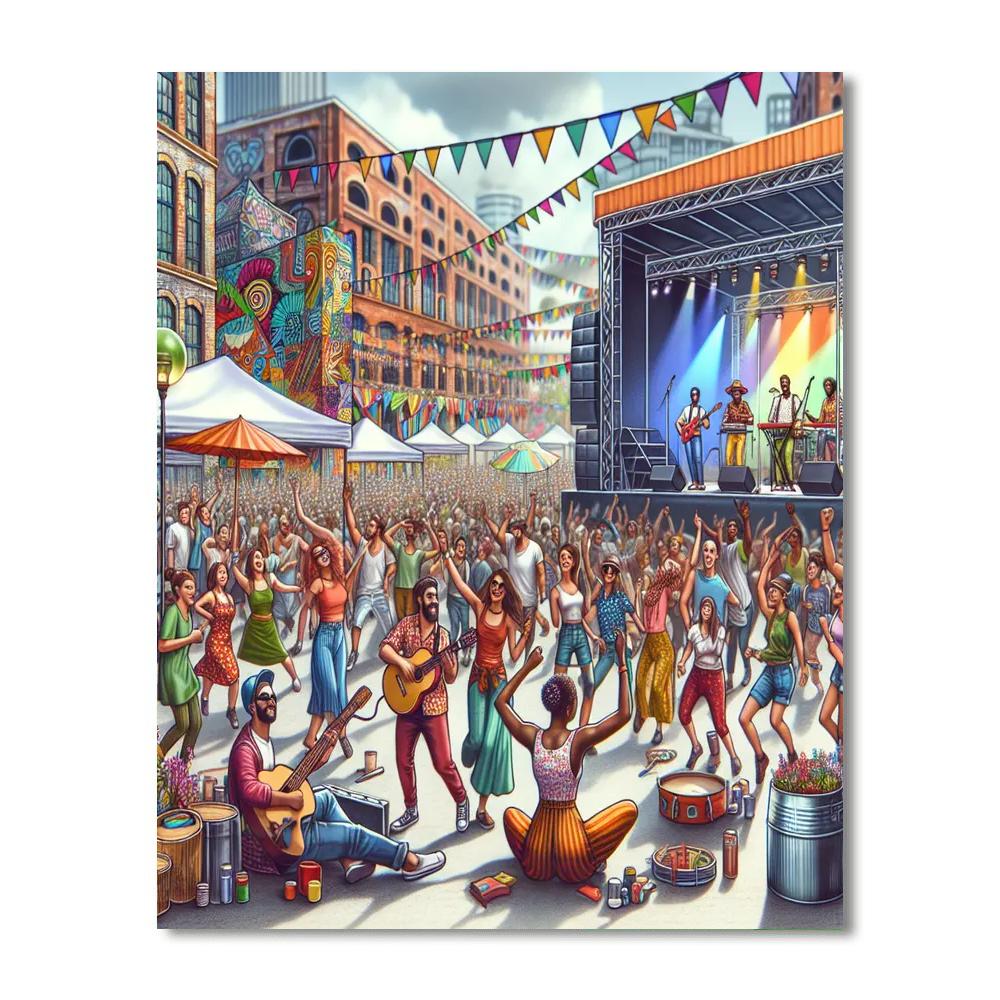 Ostrava Colors Of Ostrava Paint By Numbers Art