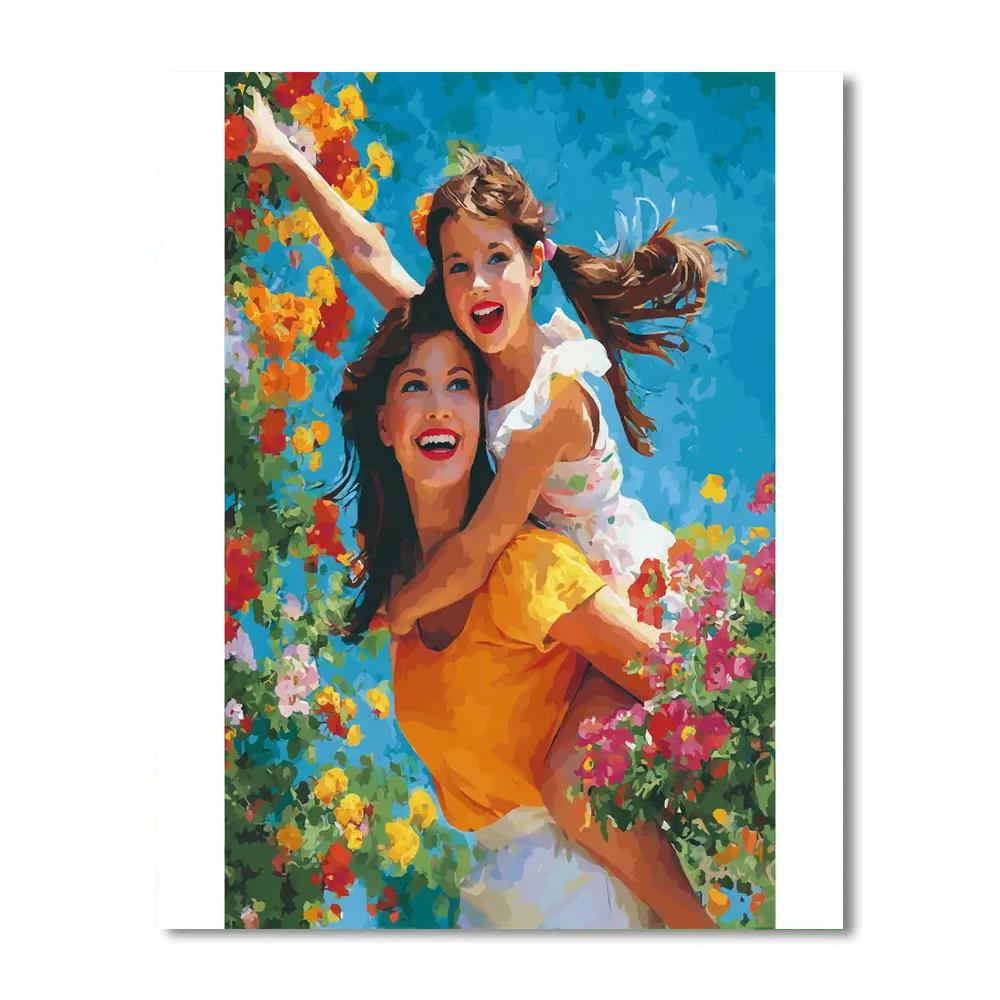 Shared Secrets In The Garden DIY Paint By Numbers