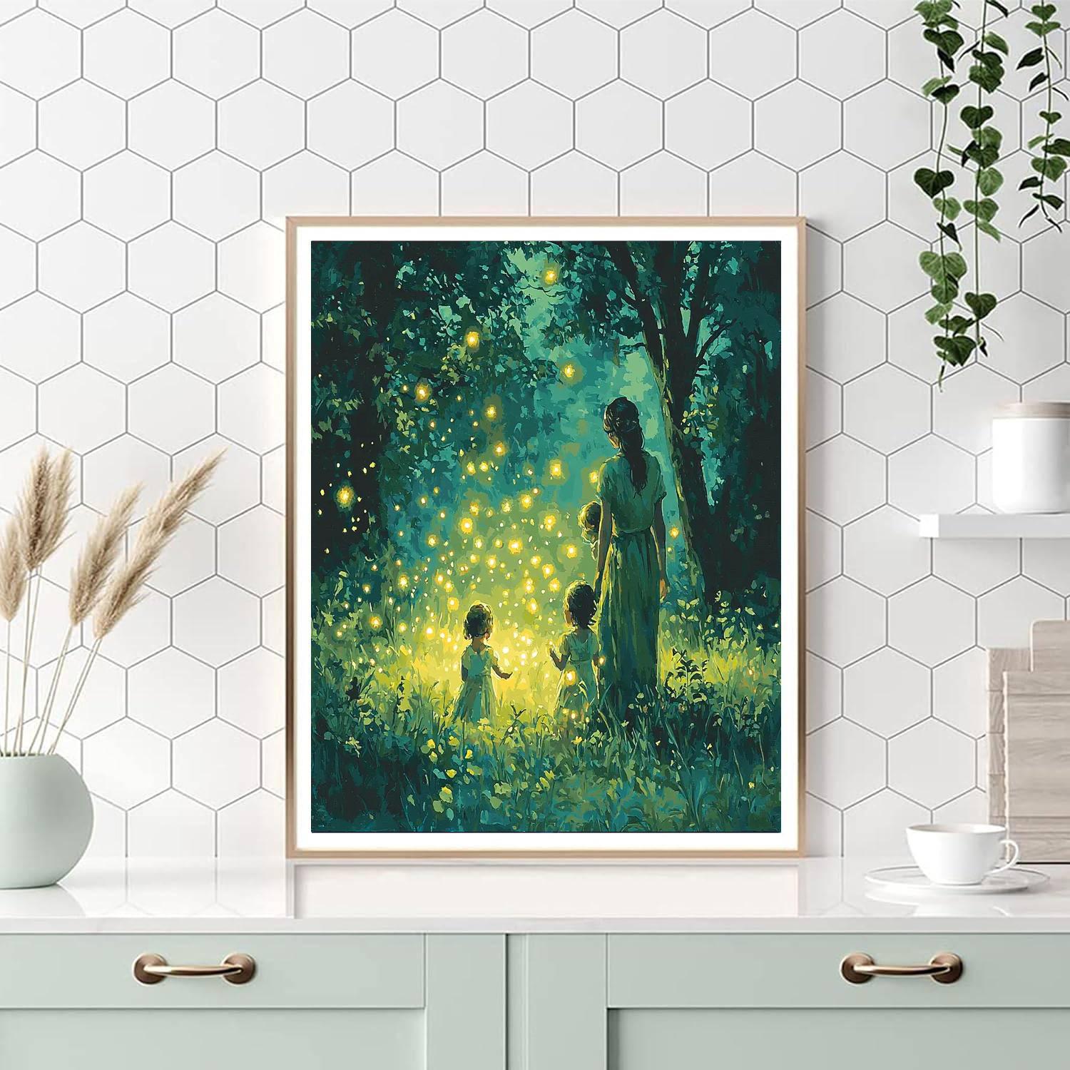 Magic In The Woods Painting By Numbers Kit