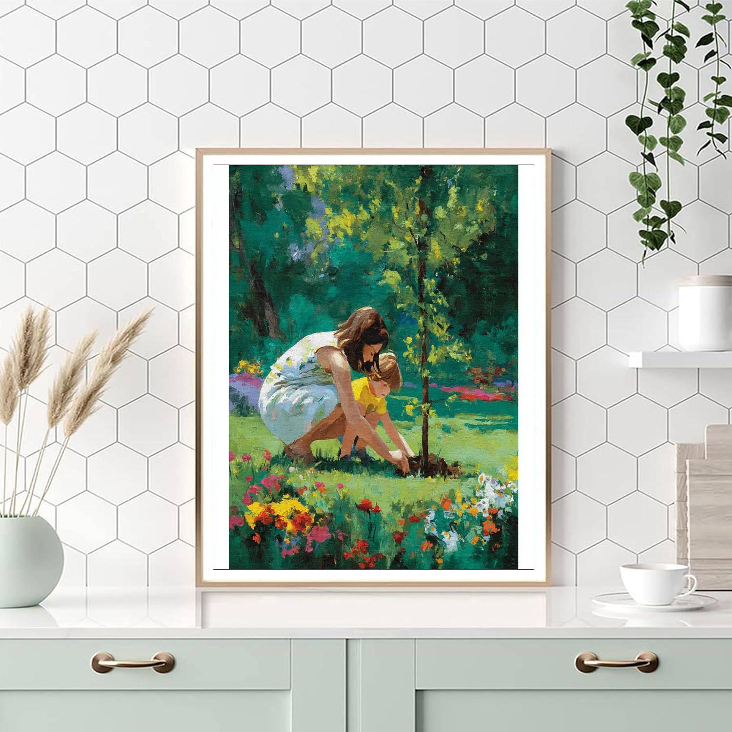 Mother Nature's Blessing Paint By Color