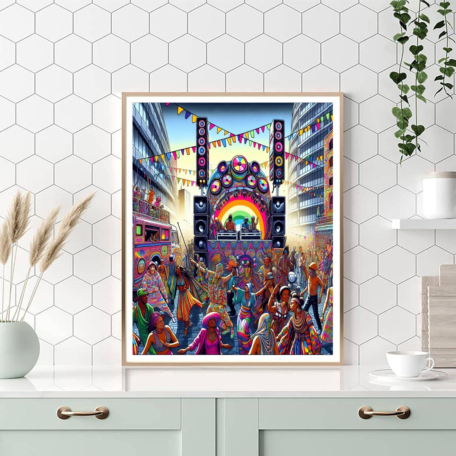 Love Parade - Germany Paint By Color