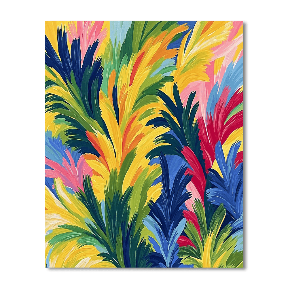 Henri Matisse Inspired Botanical Dance  Paint By Numbers Kits