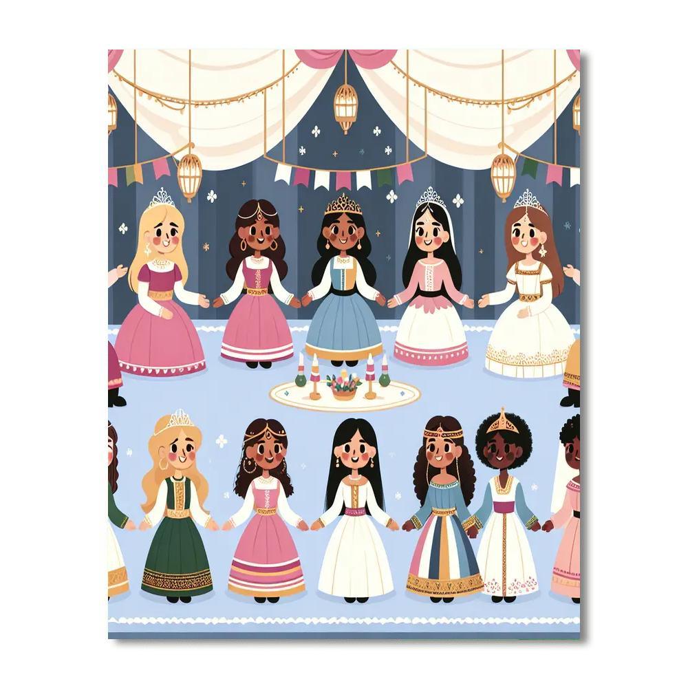 Princess's Royal Festival Paint By Numbers Kits
