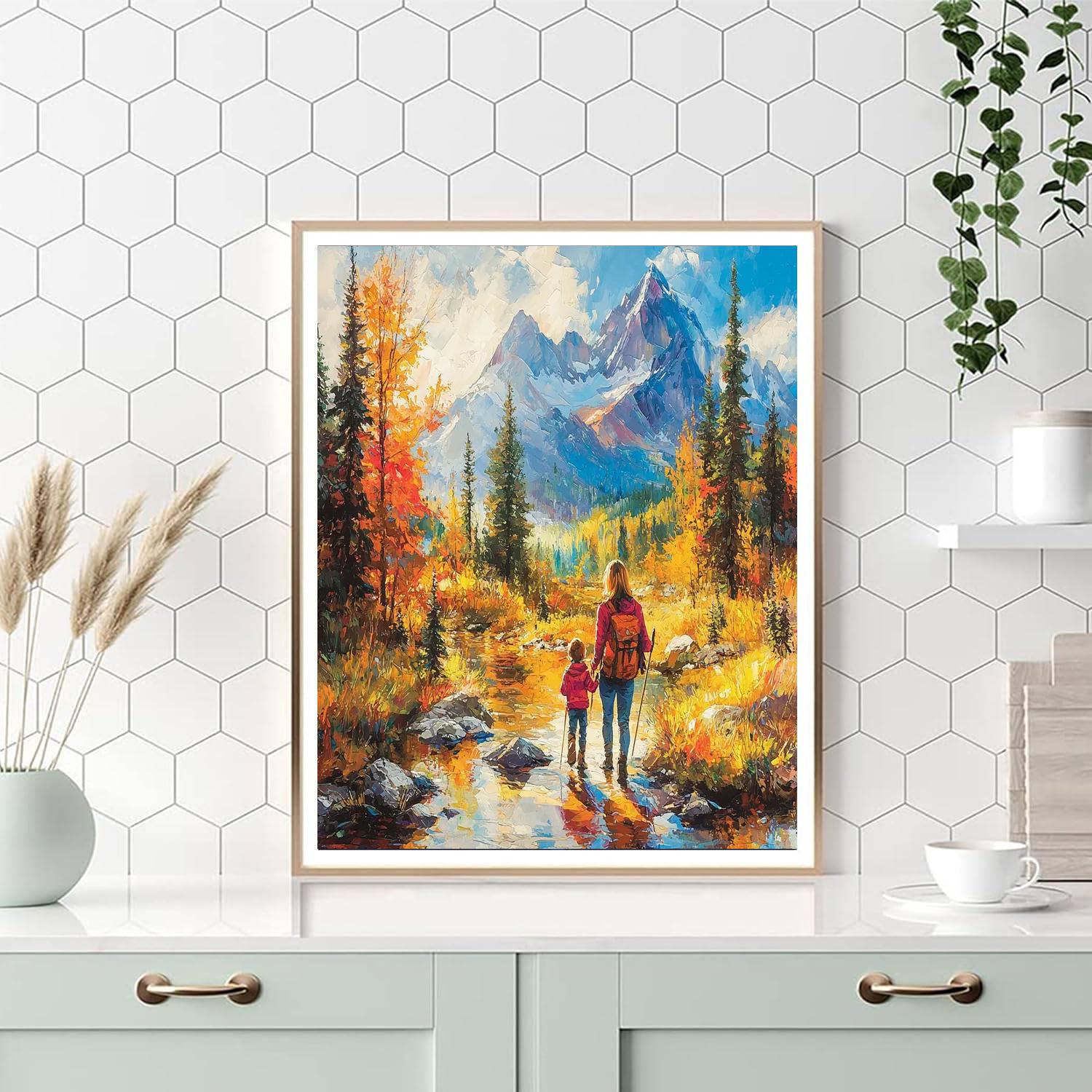 Mother And Me Adventure Paint By Numbers