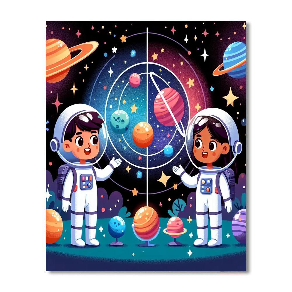 Galaxy Adventure Mission Paint By Number
