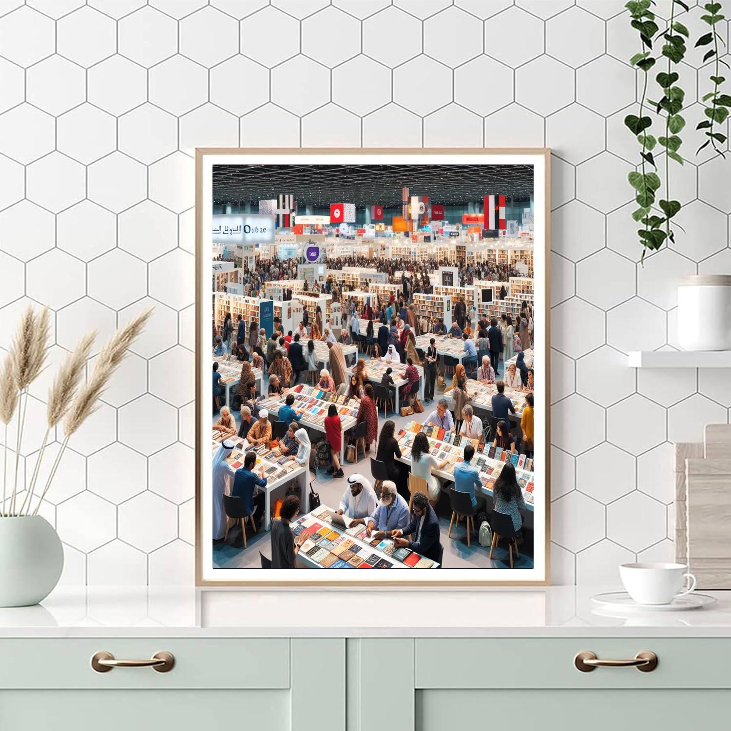 Kuwait International Book Fair - Kuwait City, Kuwait Number Painting