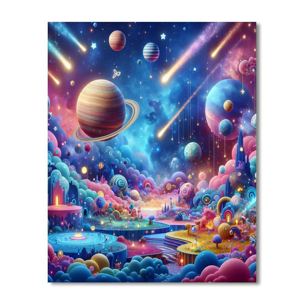 Celestial Dream World Paint By Numbers Kits