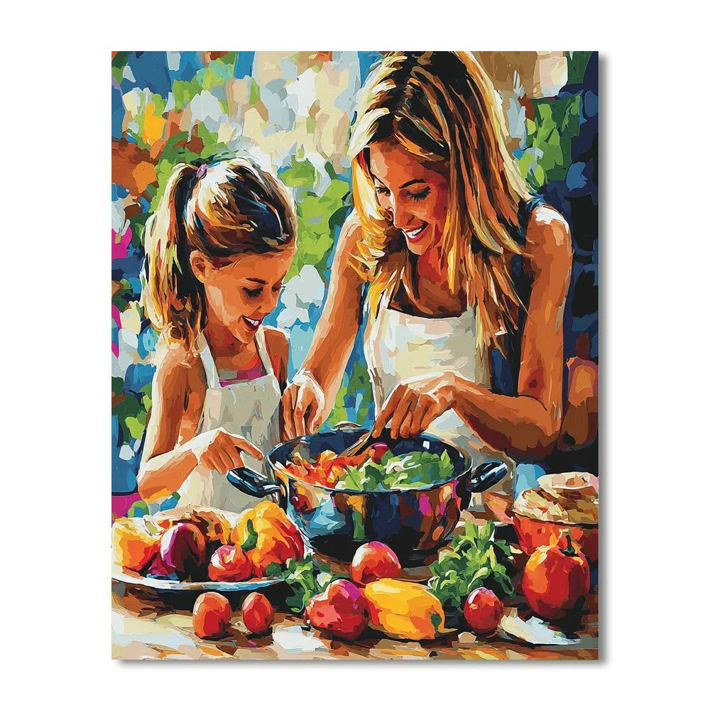 Mommy’s Little Helper Paint By Color
