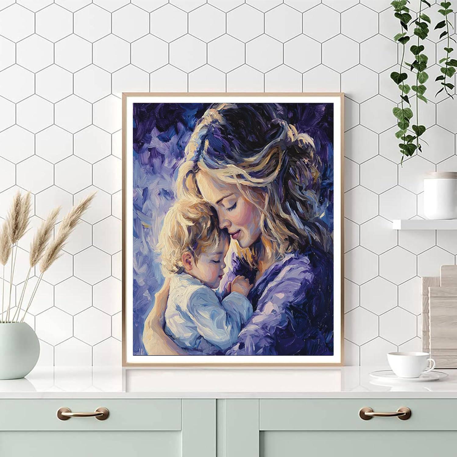Timeless Motherly Lullaby Paint By Number