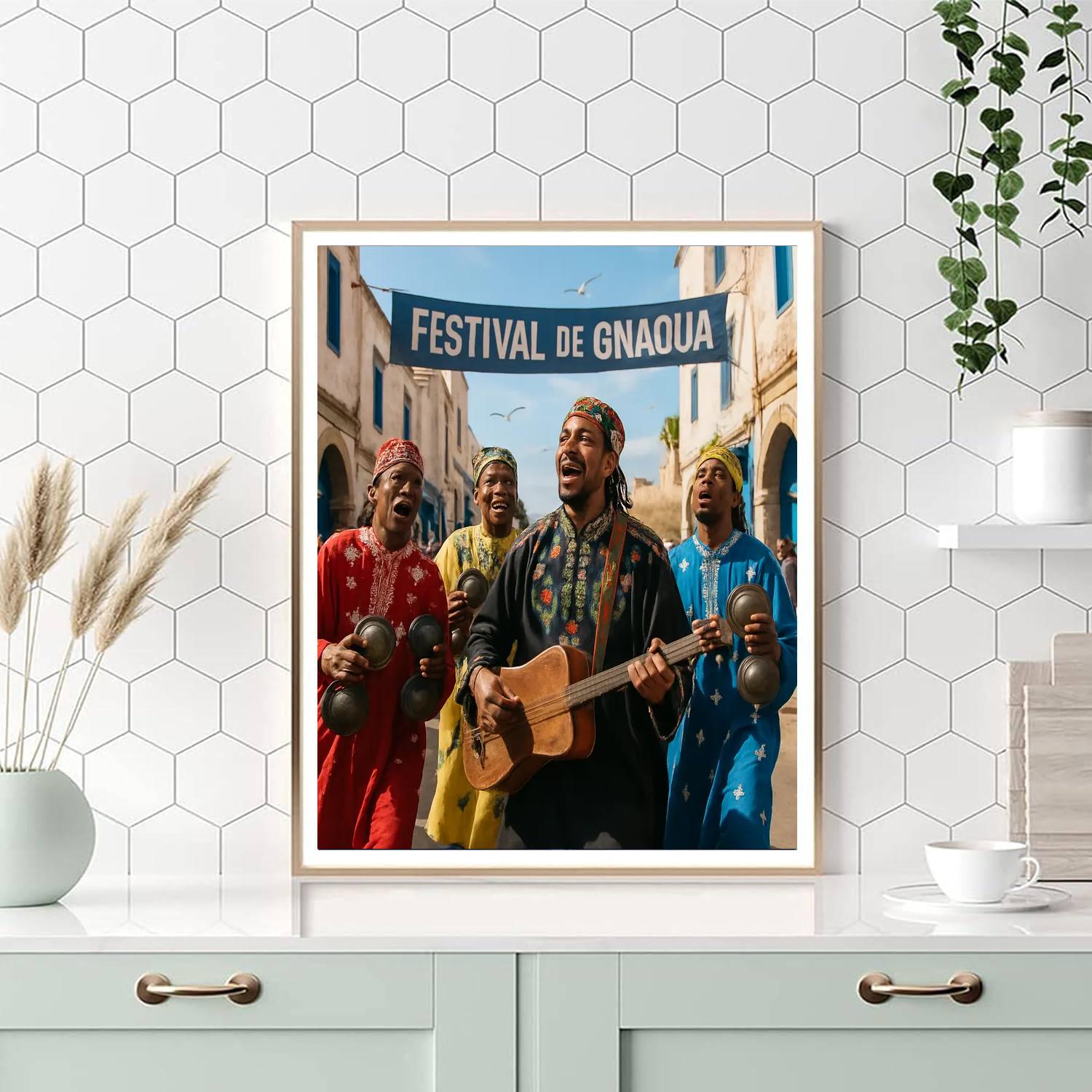 Festival De Gnaoua - Morocco DIY Paint By Numbers