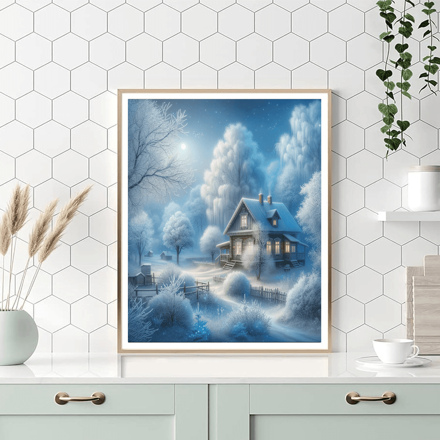 Christmas Serenity DIY Paint By Numbers