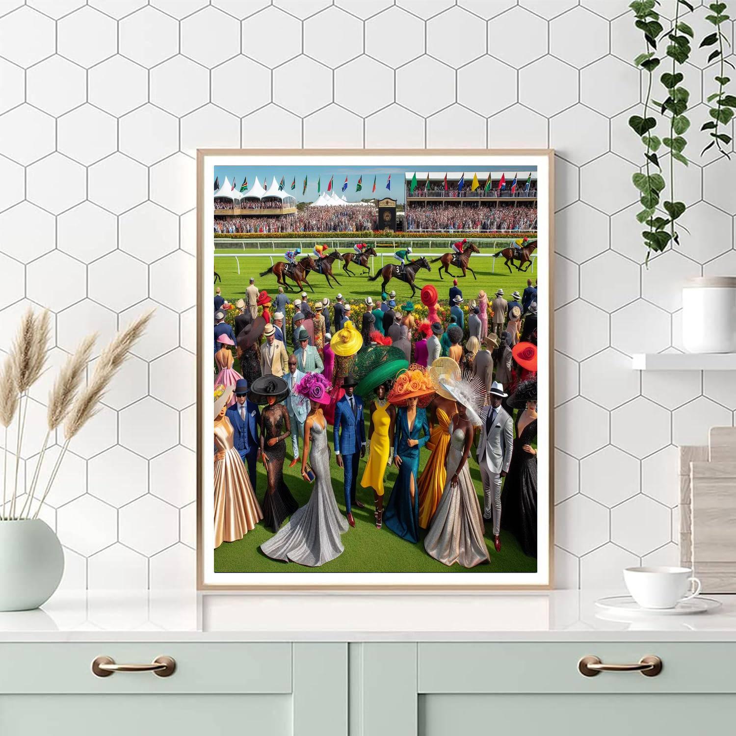 Durban July - Durban Number Painting